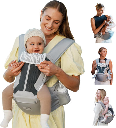 SnuggleNest™ 6-in-1 Ergonomic Baby Carrier