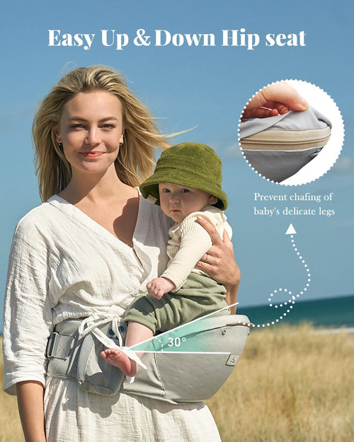 SnuggleNest™ 6-in-1 Ergonomic Baby Carrier